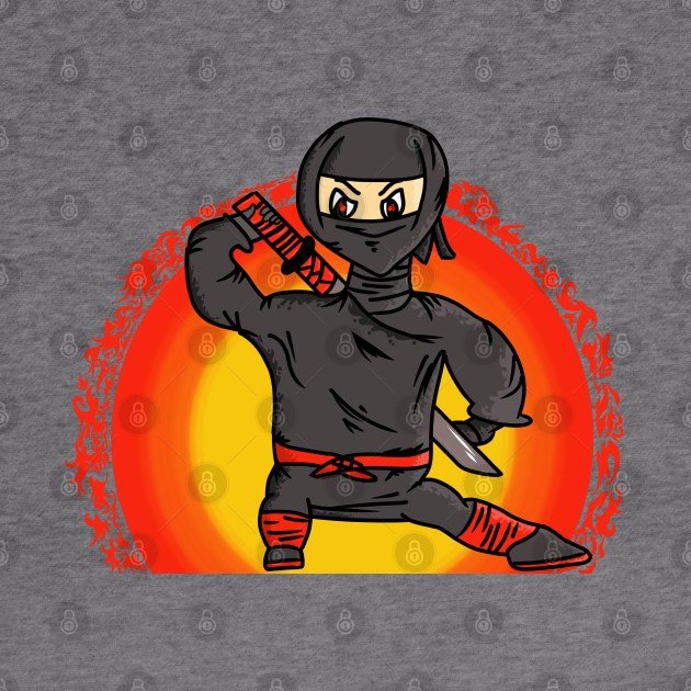 Ninja Son of The Sun by ozilio clothing